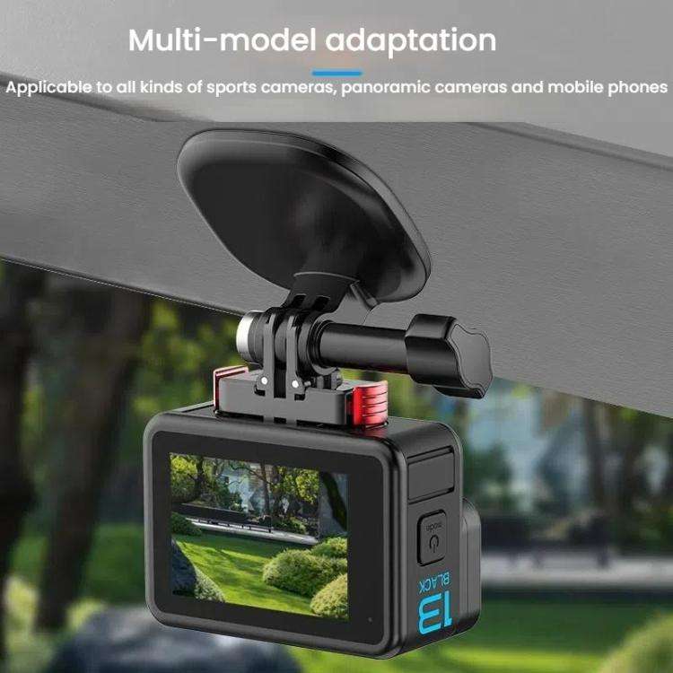 HEPAIL AC76 Action Camera Mobile Phone Magnetic Neck Strap Mount