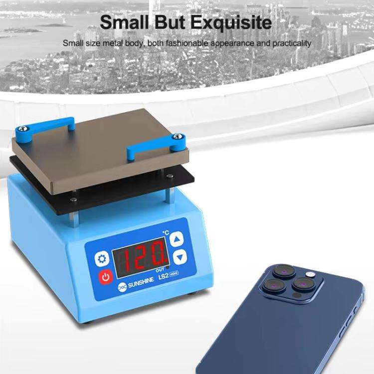 SUNSHINE LS2 MINI Mobile Phone Repair Non-Standard Motherboard Heating Table Supports Layered Bon...