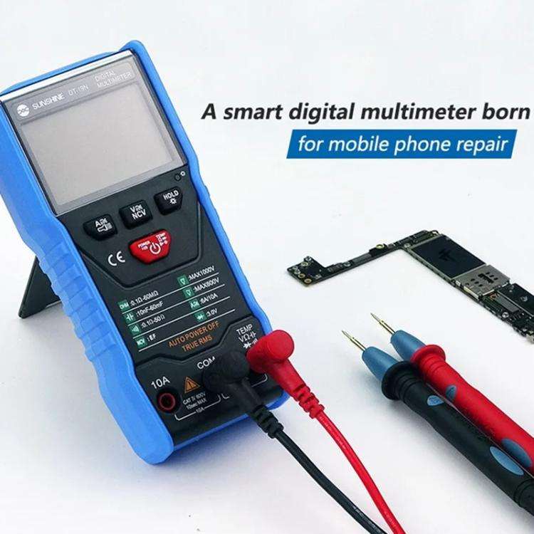 SUNSHINE DT-19N Mini Smart Digital Multimeter With LCD Display Repair Tool Tester