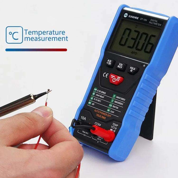 SUNSHINE DT-19N Mini Smart Digital Multimeter With LCD Display Repair Tool Tester