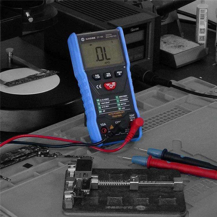 SUNSHINE DT-19N Mini Smart Digital Multimeter With LCD Display Repair Tool Tester