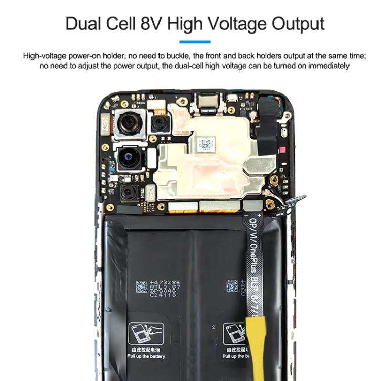 SUNSHINE SS-905H Android 8V High Voltage Power-On Cable Mobile Phone Repair Power Battery Cable