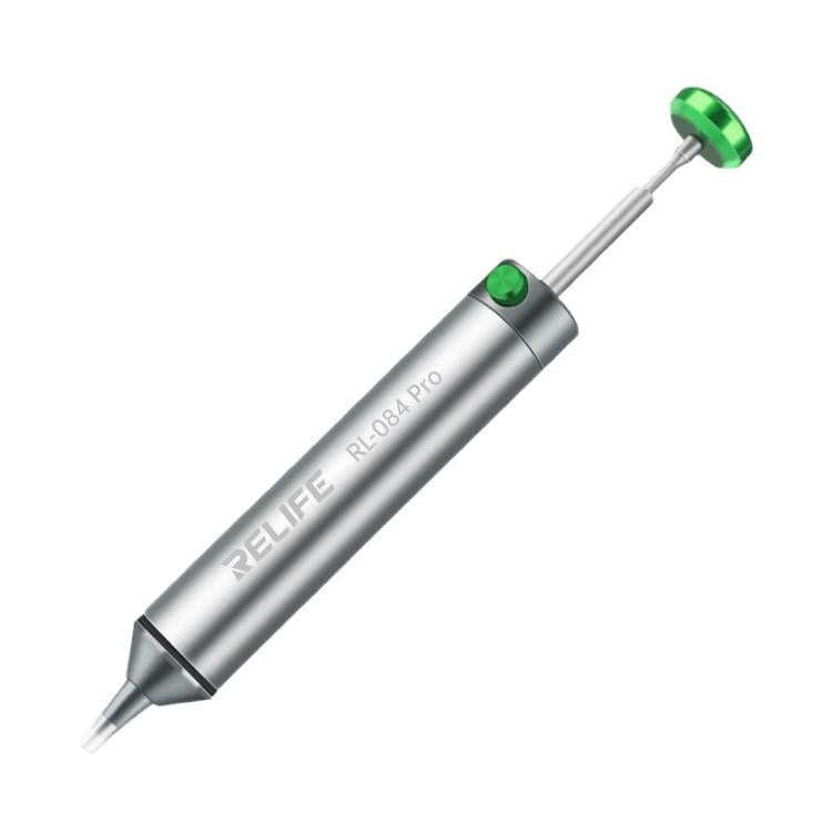 RELIFE RL-084 Pro Powerful Aluminium Alloy Solder Sucker Manual Solder Residue Sucker