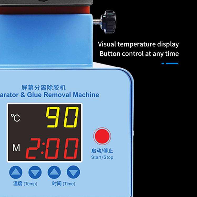SUNSHINE S-918F Curved Screen 360-Degree Rotation Mobile Phone Screen Separator Screen Removal He...