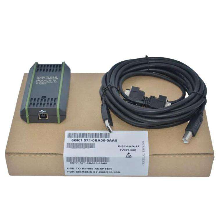 AMSAMOTION USB-MPI Programming Cable Converter For Siemens S7-200/S7-300/S7-400 PLCs  6GK1571-0BA...