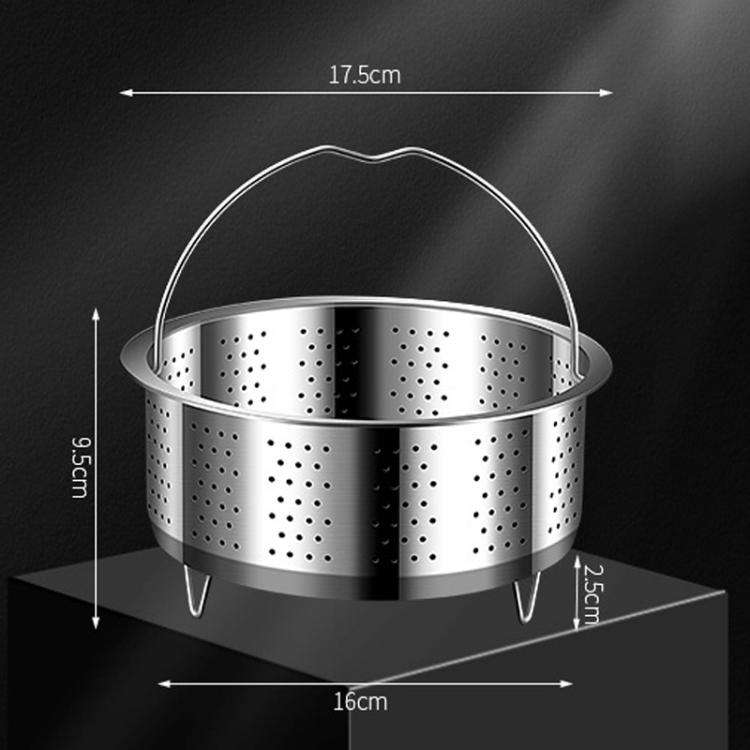Kacheeg 304 Stainless Steel Steamer Basket for Rice Cooker/Pots with Handles & Stand Perforated 1...