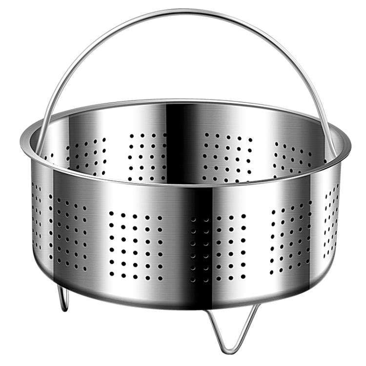 Kacheeg 304 Stainless Steel Steamer Basket for Rice Cooker/Pots with Handles & Stand Perforated 1...