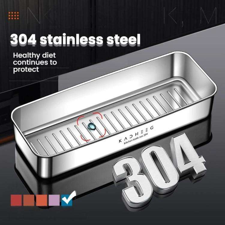 Kacheeg Stainless Steel Slim Rectangular Food Storage Container 304 Narrow Space-Saving Fridge Or...