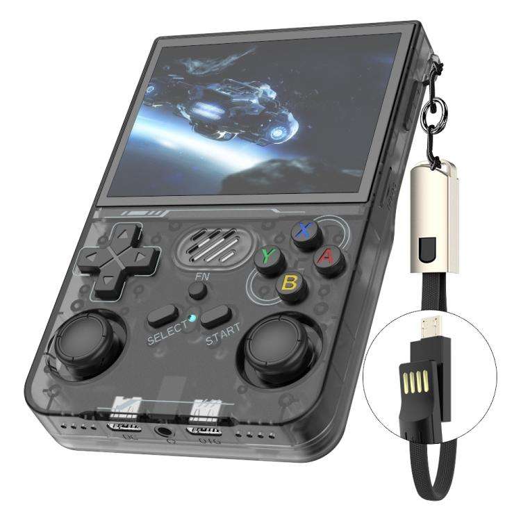 R36XX Dual-Band WiFi Handheld Game Console 3.5-Inch IPS HD Mipi Screen Open-Source Linux OS 128G(...