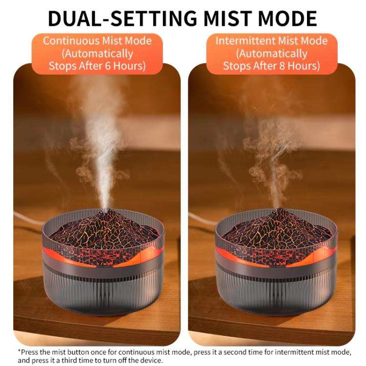 2L Volcanic Essential Oil Diffuser Humidifier Large Capacity Aromatherapy Mist Diffuser Top-Fill ...