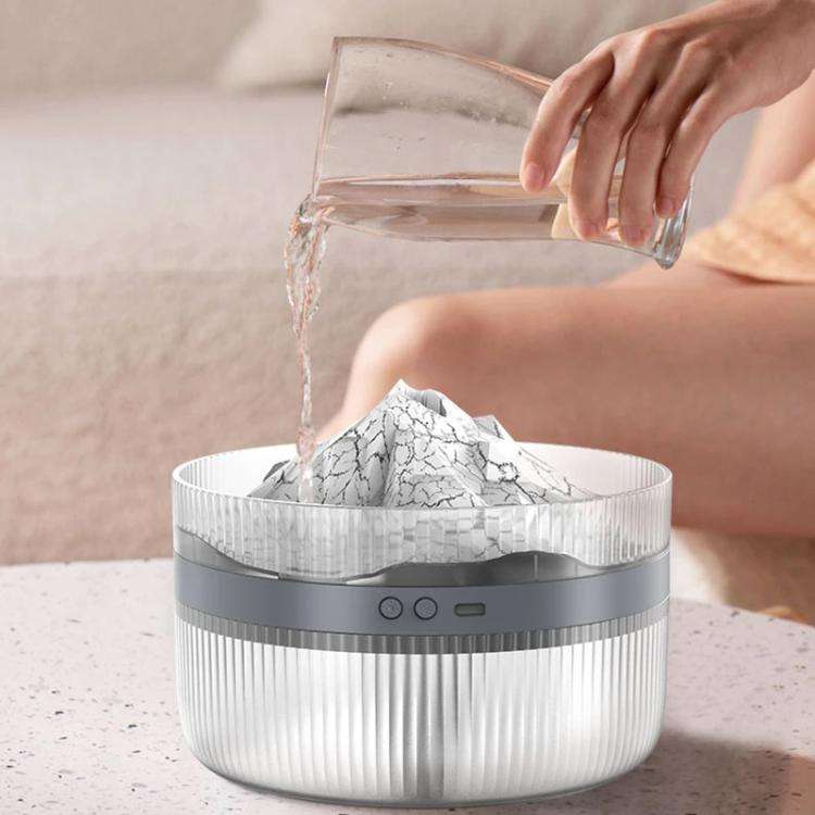 2L Volcanic Essential Oil Diffuser Humidifier Large Capacity Aromatherapy Mist Diffuser Top-Fill ...