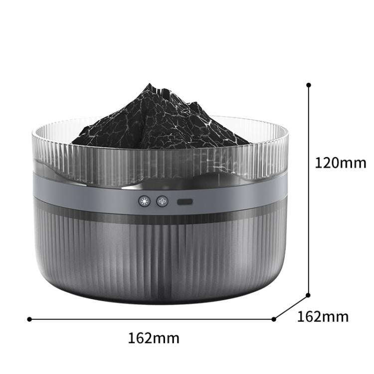 2L Volcanic Essential Oil Diffuser Humidifier Large Capacity Aromatherapy Mist Diffuser Top-Fill ...