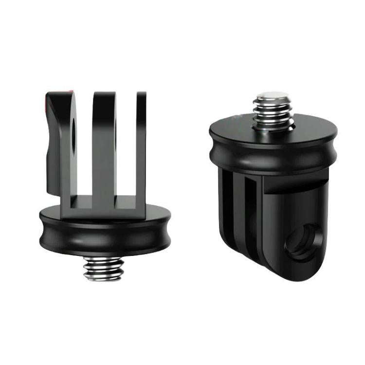 TFSM063 Three-Slot Adapter Camera Cage 360-Degree Rotating Connector Tripod 1/4 Inch Adapter