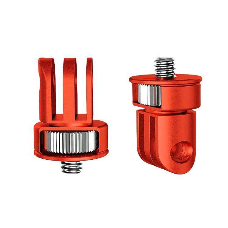 TFSM065-B Three-Slot Adapter Camera Cage 360-Degree Rotating Connector Tripod 1/4 Inch Adapter