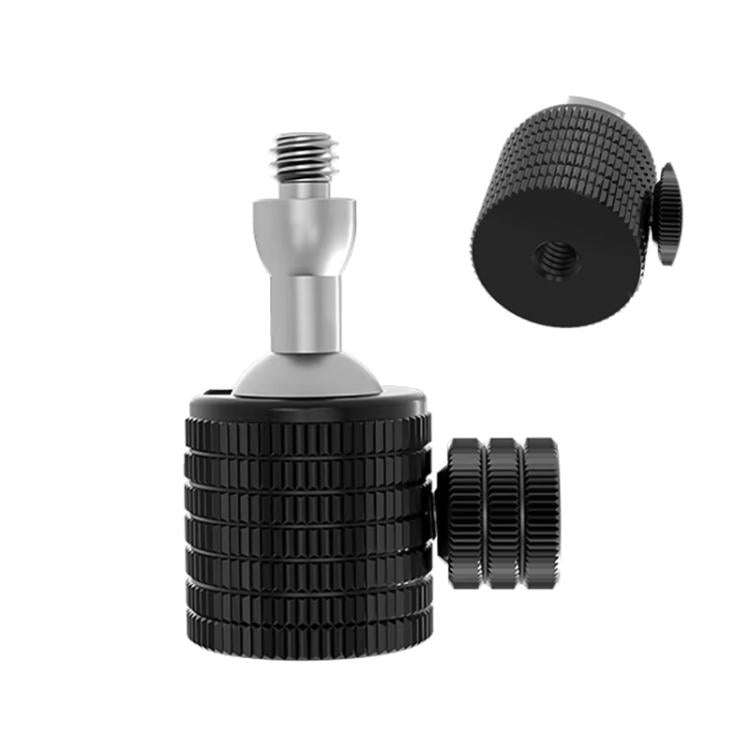 Q1 1/4 Female To 1/4 Male Universal Mini Ball Head Adapter Mount Aluminium Alloy Mobile Phone Cam...