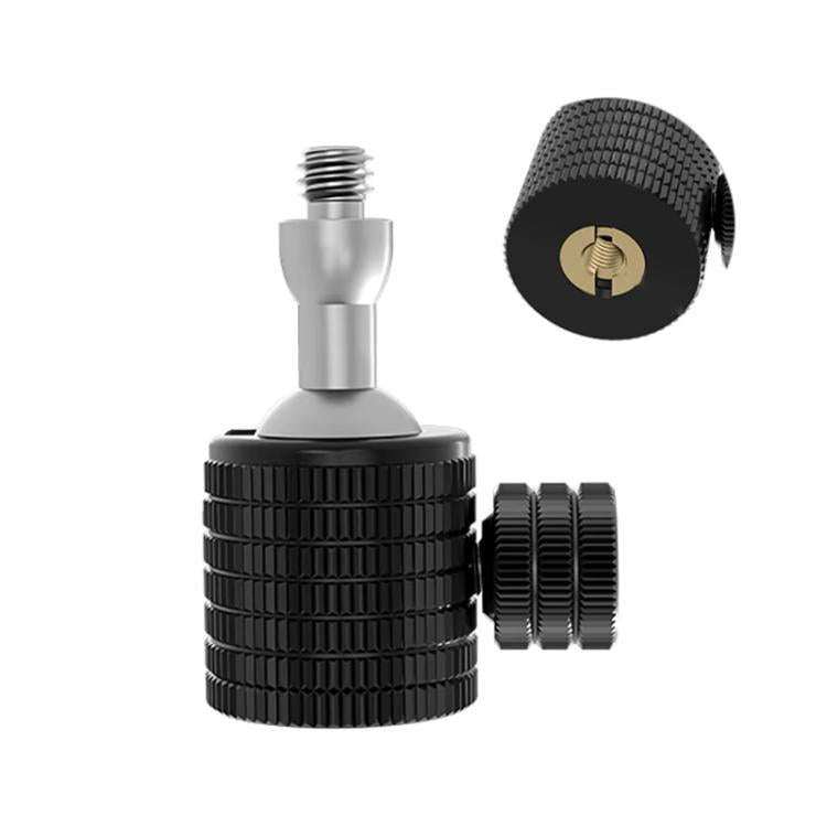 Q4 M5 Female To 1/4 Male Universal Mini Ball Head Adapter Mount Aluminium Alloy Mobile Phone Came...