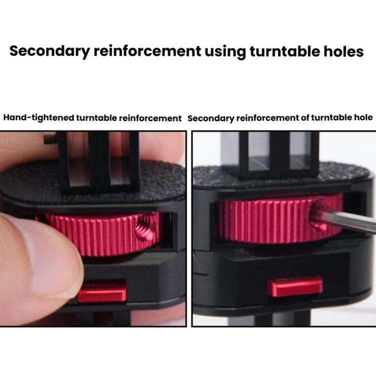 TFSM151 2 Pages 2 In 1 Action Camera 1/4 Metal Adapter Quick Release Mount