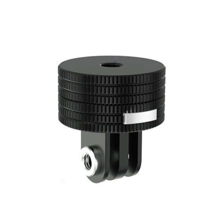 TFSM105 1/4 Female To 3-page Card Slot Action Camera Quick Release Adapter Tripod Accessories