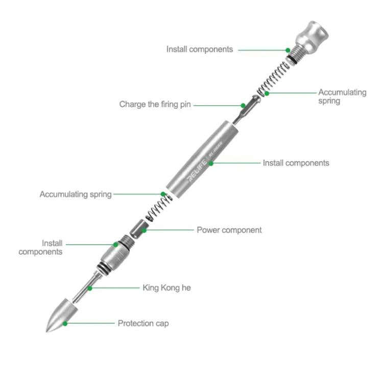 RELIFE RL-066B Mobile Phone Glass Back Cover Blasting Pen Camera Lens Screen Removal Frame Screen...