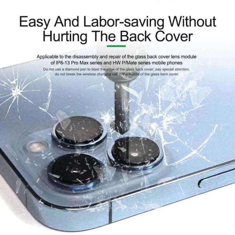 RELIFE RL-066A Repairing Mobile Phone Back Cover Glass Explosion Pen Disassembling Lens Frame Dia...