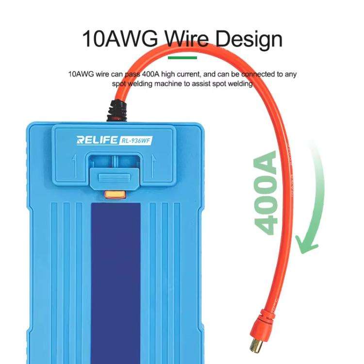 RELIFE RL-936WF Battery Spot Welding Fixture Anti-static Mobile Phone Battery Holder
