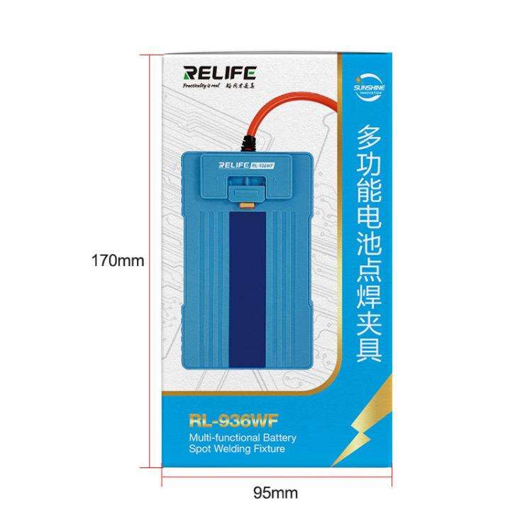 RELIFE RL-936WF Battery Spot Welding Fixture Anti-static Mobile Phone Battery Holder