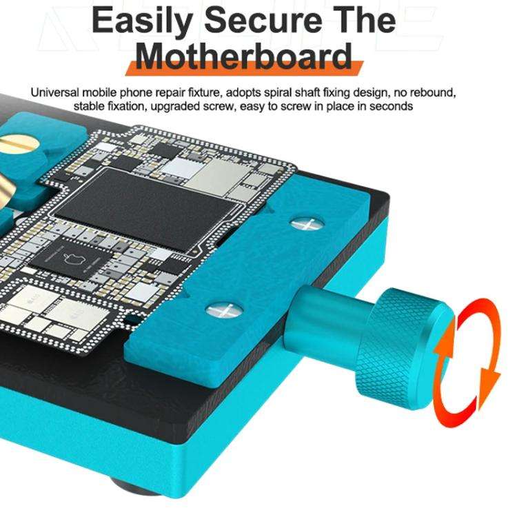 RELIFE RL-601L Mini Rotary Mobile Phone Motherboard Repair Multi-Use Card Holder High Temperature...