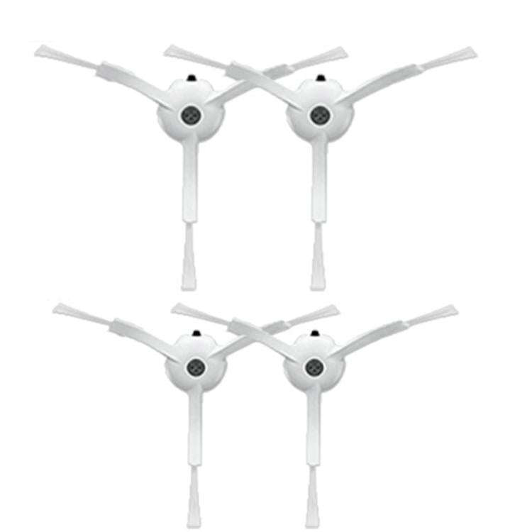 For Xiaomi Roborock S50/T4/T6/T7 Vacuum Robot Replacement Parts 2pairs Side Brush White