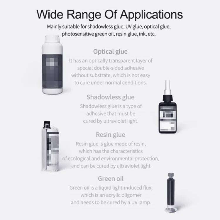 RELIFE RL-014A Mobile Phone Repair UV Glue Ultraviolet Curing Lamp Fluorescent Detection Green Oi...