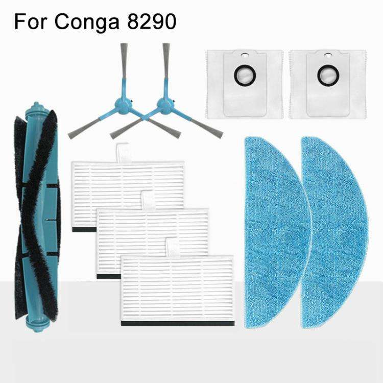 2pcs /Pack Side Brush For Conga 8290 Robot Vacuum Replacement Parts