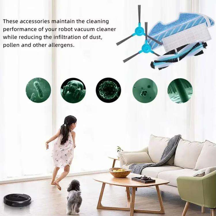 2pcs Filter For Conga 1290/1390 Robot Vacuum Replacement Parts