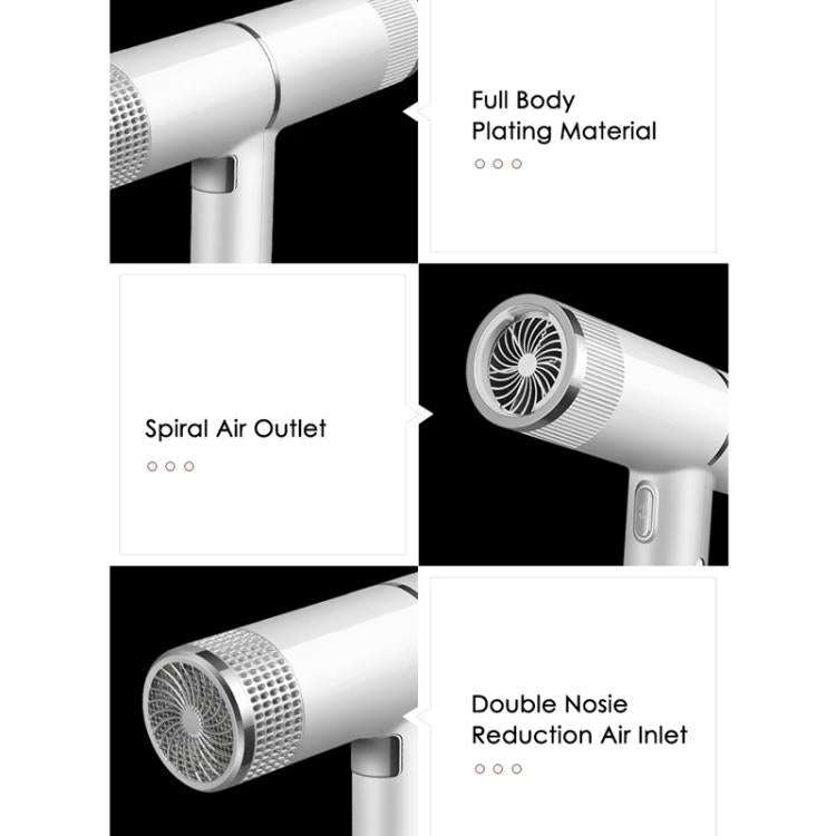 T-Shaped Hair Dryer with Smart Inverter Technology High-Power Blow Dryer for Home & Salon Use UK ...