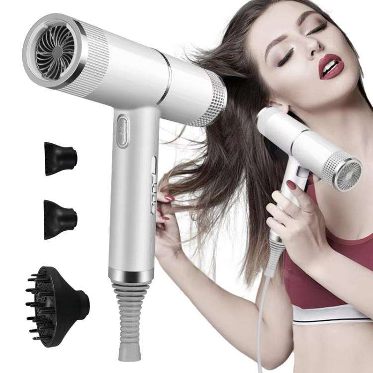 T-Shaped Hair Dryer with Smart Inverter Technology High-Power Blow Dryer for Home & Salon Use UK ...
