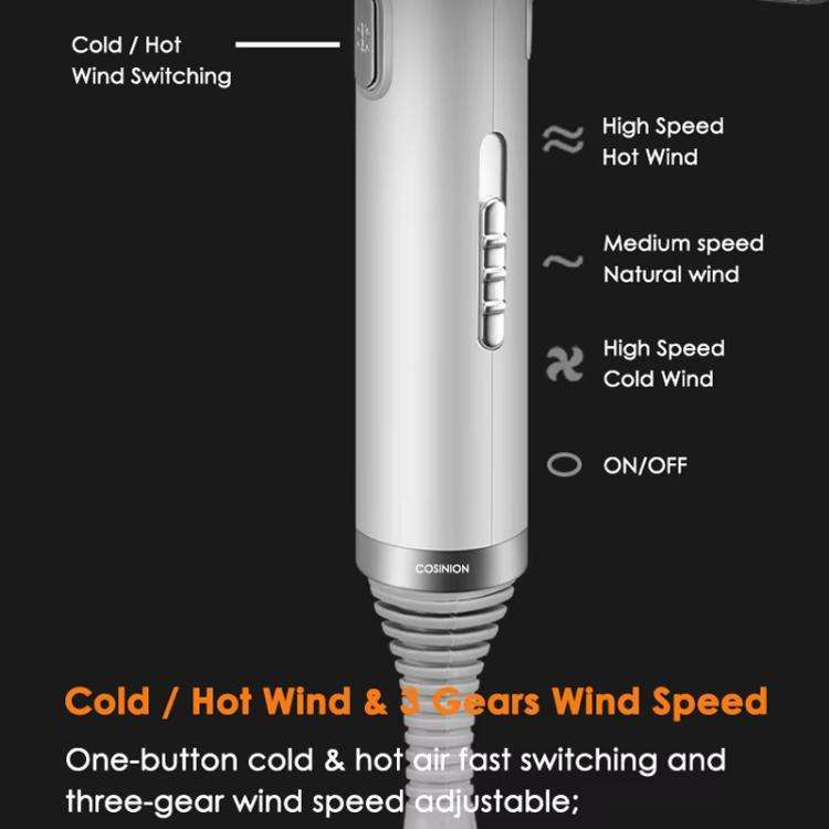 T-Shaped Hair Dryer with Smart Inverter Technology High-Power Blow Dryer for Home & Salon Use US ...