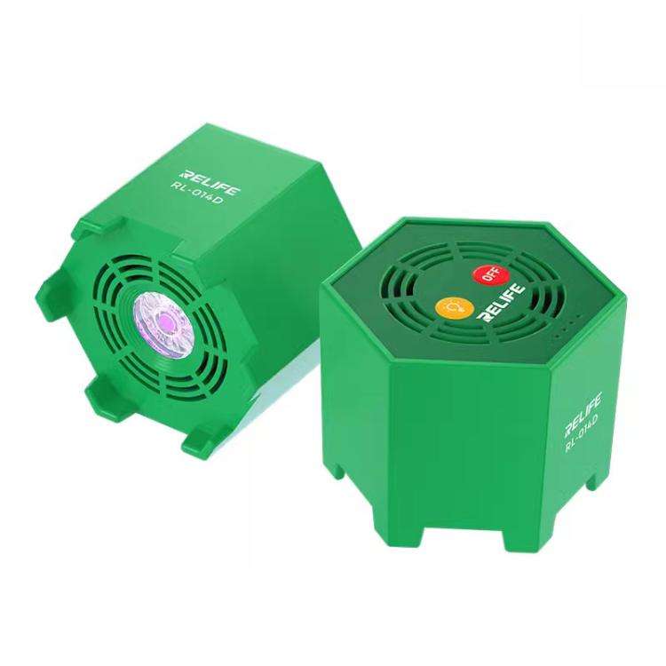 RELIFE RL014D Smart UV Curing Lamp LED Ultraviolet Mobile Phone Repair Shadowless Glue Green Oil ...