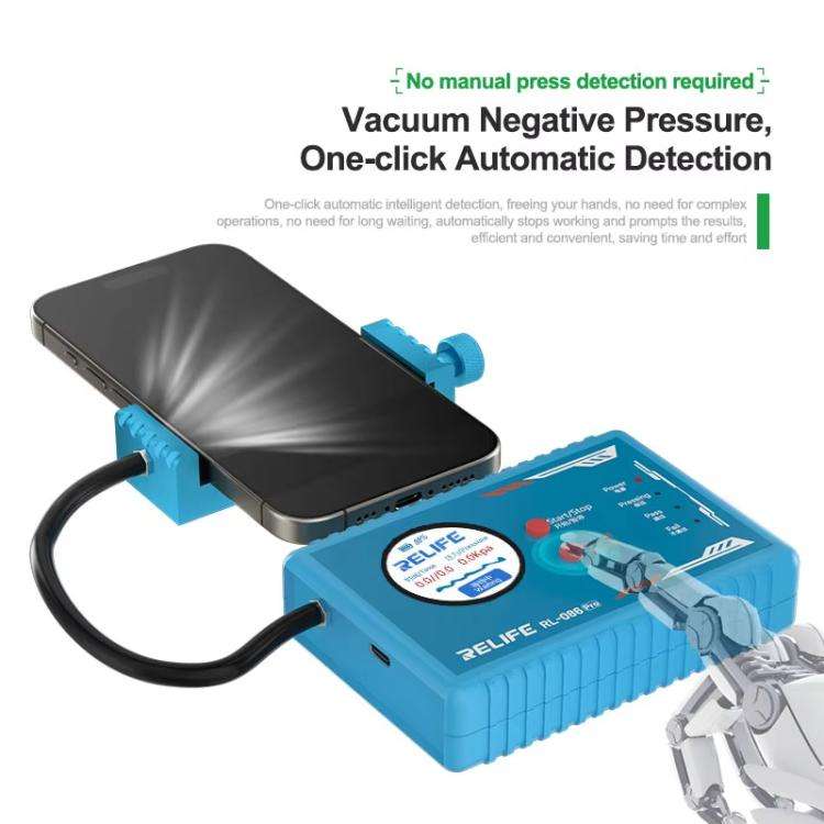 RELIFE RL-086 Pro Mobile Smart Airtightness Tester Portable Sealing Leak Detector