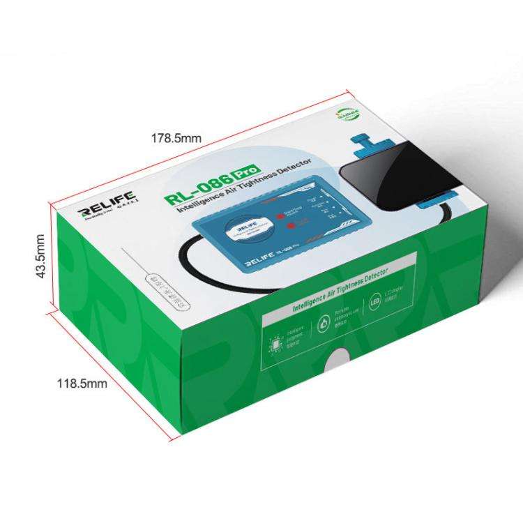 RELIFE RL-086 Pro Mobile Smart Airtightness Tester Portable Sealing Leak Detector