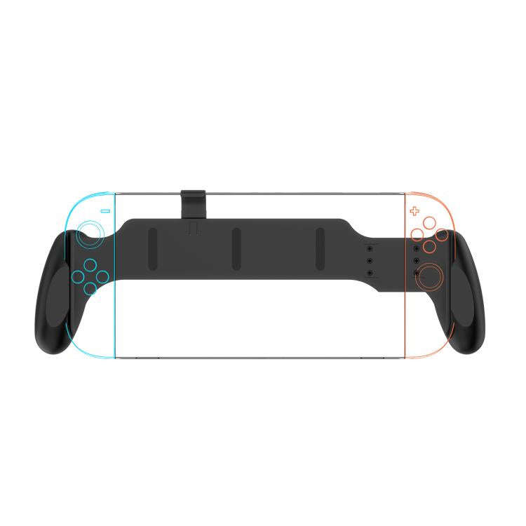 For Nintendo Switch 2 / Switch / Switch OLED Ergonomic Anti-Slip Grip Handle(Black)