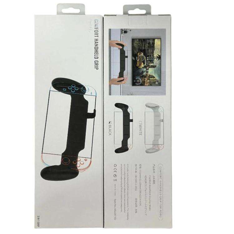 For Nintendo Switch 2 / Switch / Switch OLED Ergonomic Anti-Slip Grip Handle(Black)