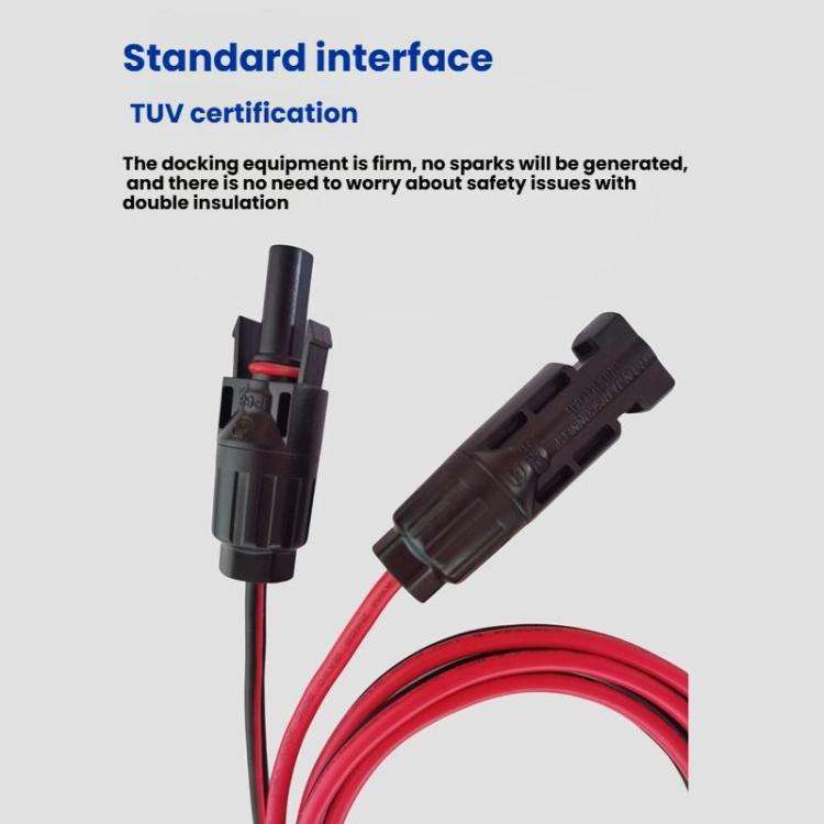 12AWG XT60 Female to MC4 Solar Connector Cable Solar Panel Charging Cord 3m