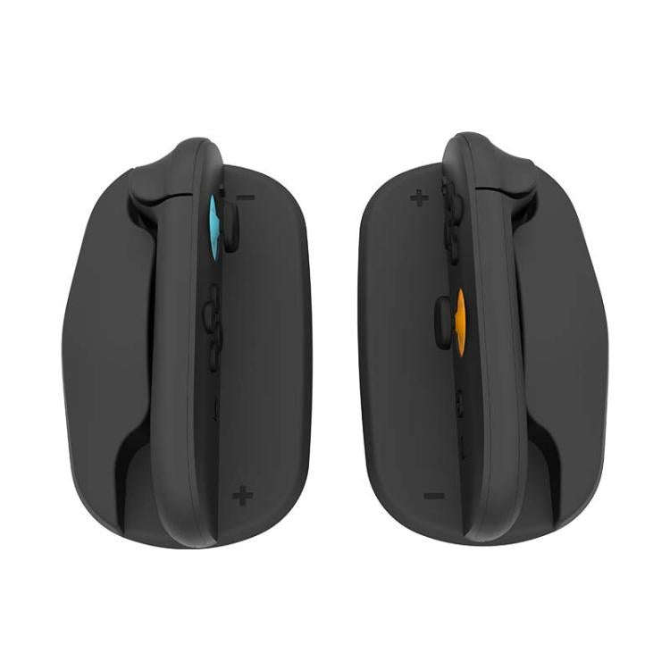 2pcs For Nintendo Switch 2 Handle Bracket Mini Portable Mouse Base(Black)