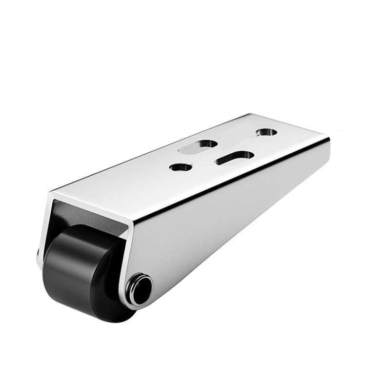 Side/Vertical Mount Pulley Wheels for Furniture Moving and Sliding Doors Anti-Sag Rollers Silver