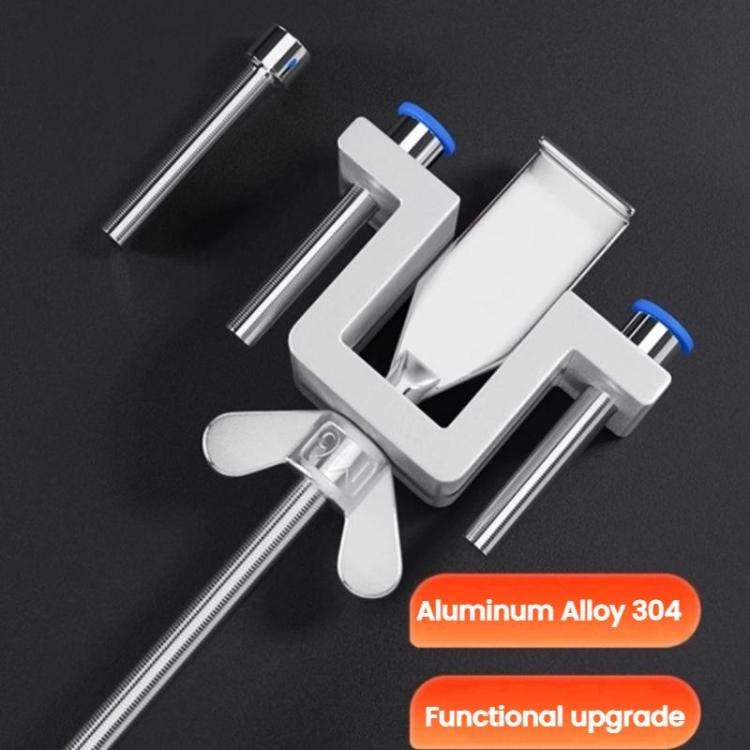 Stainless Steel Security Door Stopper Anti-Theft Door Blocker for Home, Hotel, Apartment(Silver)