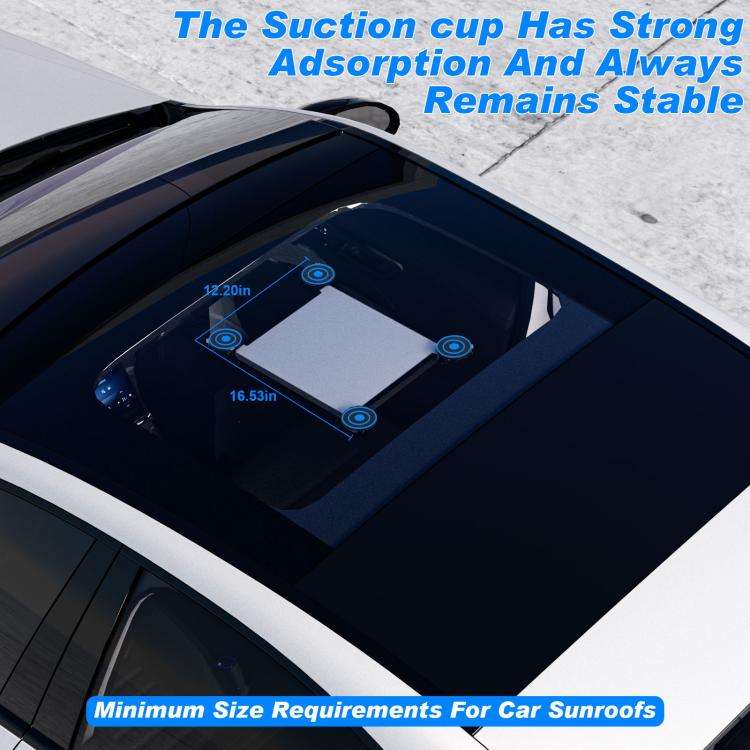 For Starlink Mini Car Metal Suction Cup Holder, Model: S2032B