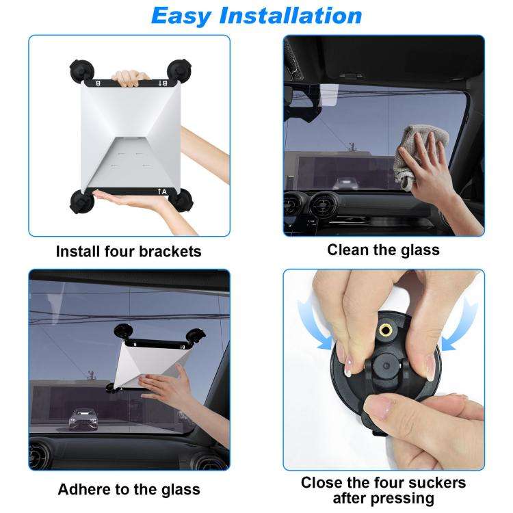 For Starlink Mini Car Metal Suction Cup Holder, Model: S2032B