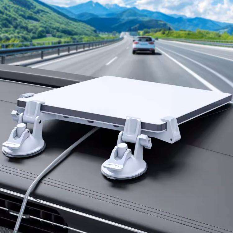 For Starlink Mini Car Sunroof Front Window Rear Window Glass Suction Cup Bracket(White)