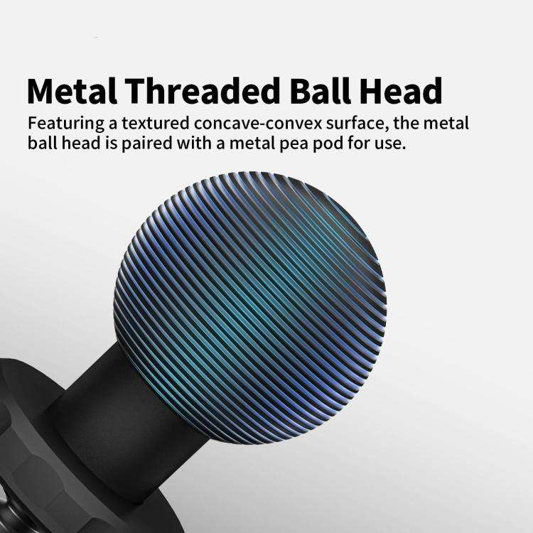 aMagisn Metal Arm Clamp Mount Adhesive Base with 1/4-inch Joint Ball For Insta360, DJI, GoPro Cam...