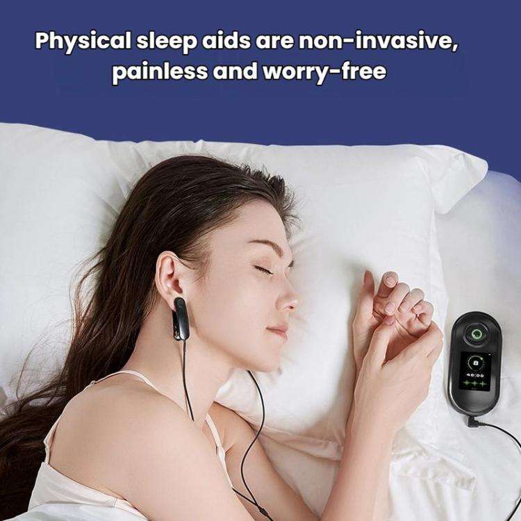 M008 Ear Clip Sleep Aid Device Smart Microcurrent Pulse Pressure Relief Sleep Device