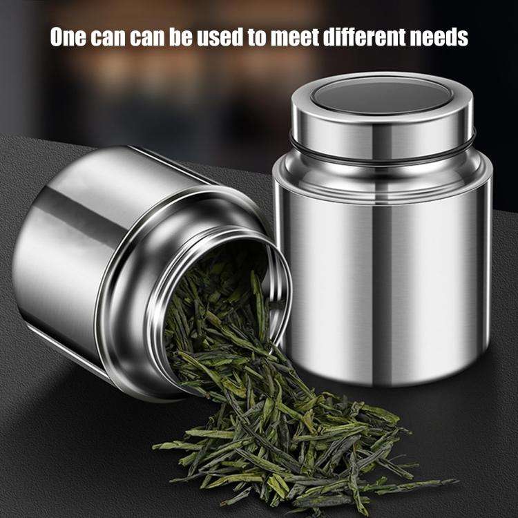 1500ml 304 Stainless Steel Sealed Canister With Transparent Lid Leak-Proof Freshness Preserving S...
