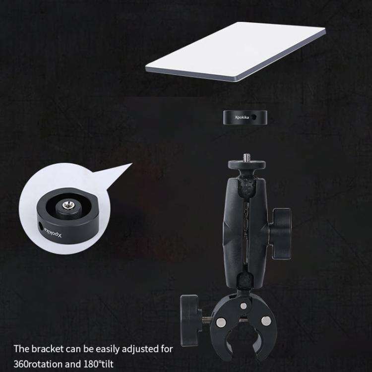 Xpokika S8600 For Starlink Mini Aluminium Alloy Bracket Adapter Heavy Duty Clamp Bracket